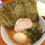 らー麺 家道 - レディース・子供限定ラーメン（麺半玉）+トッピングのり