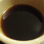 Mendokoro Ippuku - ざるそばの汁は、カツオを使い、自家製と思われるおいしいい汁。ざるそば４８０円。