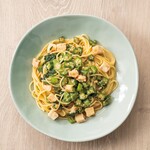 ラパウザ - チキンとオクラのペペロンチーノ