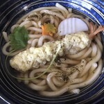 紀ノ国屋 - 料理写真:「京のおだし 天ぷらうどん」を半額で購入。