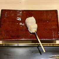 銀座焼とり 京丹波 - ささみの藁焼き