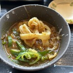 武蔵野うどん 竹國 - 火曜サービスのカレーでカレーうどんも食べれました