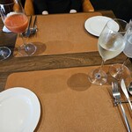 オステリア プロフーモ - スパークリングワイン、ブラッドオレンジジュース