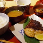 旬の味　たき下 - 黒むつの柚香焼