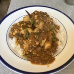 カリーライス専門店エチオピア - 全部かけて食べる