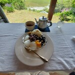 パンと菓子 VERVE - ポットの紅茶はアールグレイ。香りがとても良くてこれを選んでよかったです