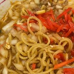 蒙古タンメン中本 - うまさ加速の刻みタマネギと紅生姜