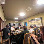 神楽坂 囲炉裏焼肉 祇園 - 2階大広間。20人貸切。