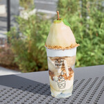 ホシ フルーツ - まるごとラフランスパフェ（テイクアウト）【秋限定】