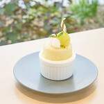 ホシ フルーツ - メロンのブラマンジェ【夏限定】