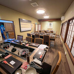 神楽坂 囲炉裏焼肉 祇園 - 2階大広間。4~20人