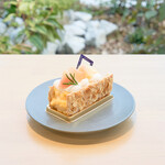 ホシ フルーツ - 桃のミルフィーユパイ
