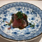 鮨 ひろ海 - 鰹ポン酢掛け