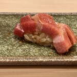 鮨 ひろ海 - 銚子鮪中トロ