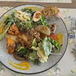 Food Studio KUNI - 料理写真:プレートランチの全貌♪( ´▽｀)