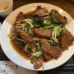 レバニラ定食 kei楽 - 