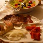 Restaurant 7 Portes - 前菜盛り合わせ、サラダ