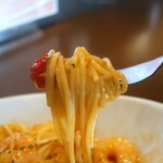 ダイニングバー&たこやき BNO - 海老のアメリケーヌパスタリフトアップ