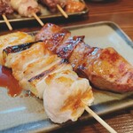 とりとん - とりネギ、豚レバー