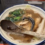 烈志笑魚油 麺香房 三く - 