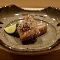 神楽坂すし旭飛 - 鮪の頭肉 葱