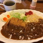 林檎 - ピラフとカツカレーのセット