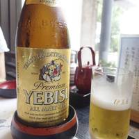 鰻割烹 伊豆栄 本店 - エビスビール