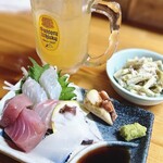 酒場 HIBIKI - 刺し身盛合せ