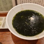蕎麦の実 - 青のりのそば