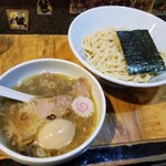 塩そば専門店 桑ばら - オマール海老の塩つけそば