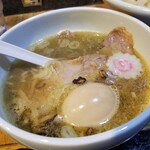 塩そば専門店 桑ばら - オマール海老の塩つけそば