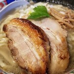 塩そば専門店 桑ばら - のどぐろとアブラボウズの手揉み中華そば 塩