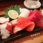 酒処　蔵 - 刺身盛合せ