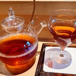 鮨 三心 - ほうじ茶（冷）