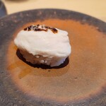 鮨 三心 - フグ　白子