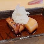 鮨 三心 - やりいか 大根おろし