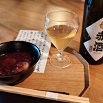 鮨 三心 - ぜんざい　赤酒