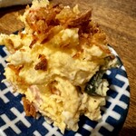 居酒屋 ちょーちょ - ポテサラはハーフにしてくれました