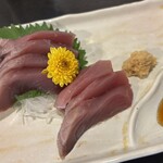 南部もぐり - カツオ刺　生ではない。