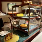 アピシウス - 本日のワゴンデザートとアイスクリームやシャーベット