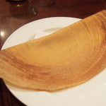 ガネーシュ - チキンドーサセット(2500円)のエッグ・ドーサ(+150円)