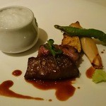 葉山庵Tokyo - 葉山牛サーロインの網焼き