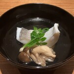 日本料理FUJI - エボダイとじゃがいもまんじゅう