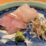 日本料理FUJI - ヒラメとアカムツ