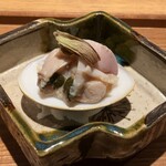 日本料理FUJI - はまぐりの入り蒸し