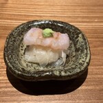 日本料理FUJI - ヒラメの縁側のかぶら寿司