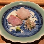 日本料理FUJI - ヒラメとアカムツ