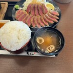 福島信夫山迎賓館 和食くろ沢 - ご飯(大盛り)、御御御付け