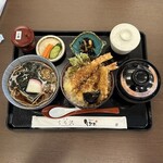 福島信夫山迎賓館 和食くろ沢 - 天丼セット