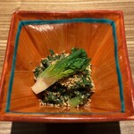 日本料理FUJI - ほうれん草の胡麻和え